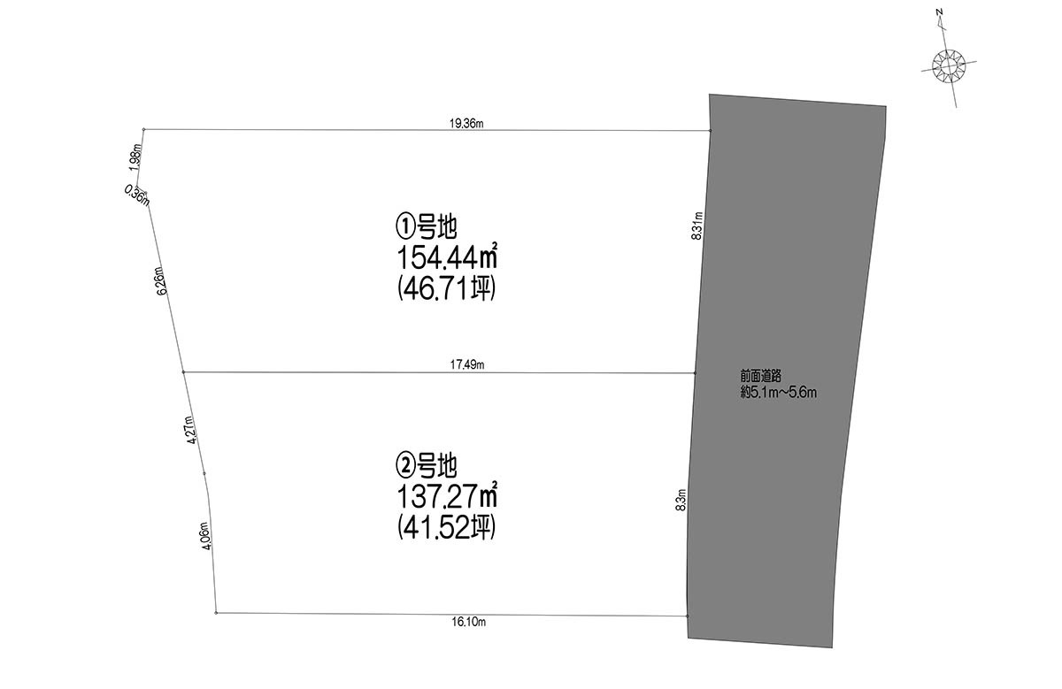 徳島市中吉野町宅地分譲